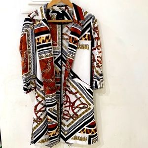 Patterned autumn jacket/ blazer